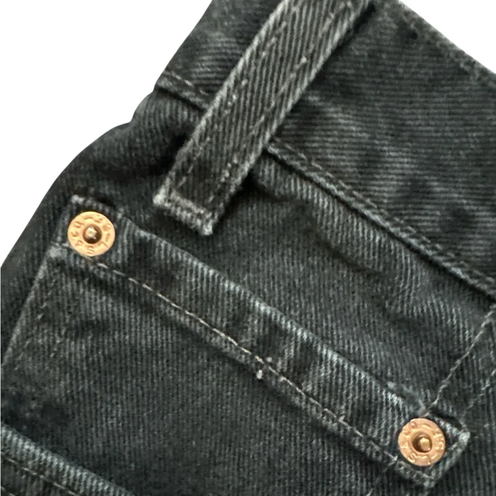 Vintage Levi’s 560‎ Men’s Size 46x32 Black Denim Tapper Leg Y2K Faded Red Tab